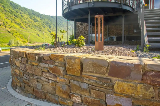 Trockenmauer GRAUWACKE Naturstein - Gartenbaustoff