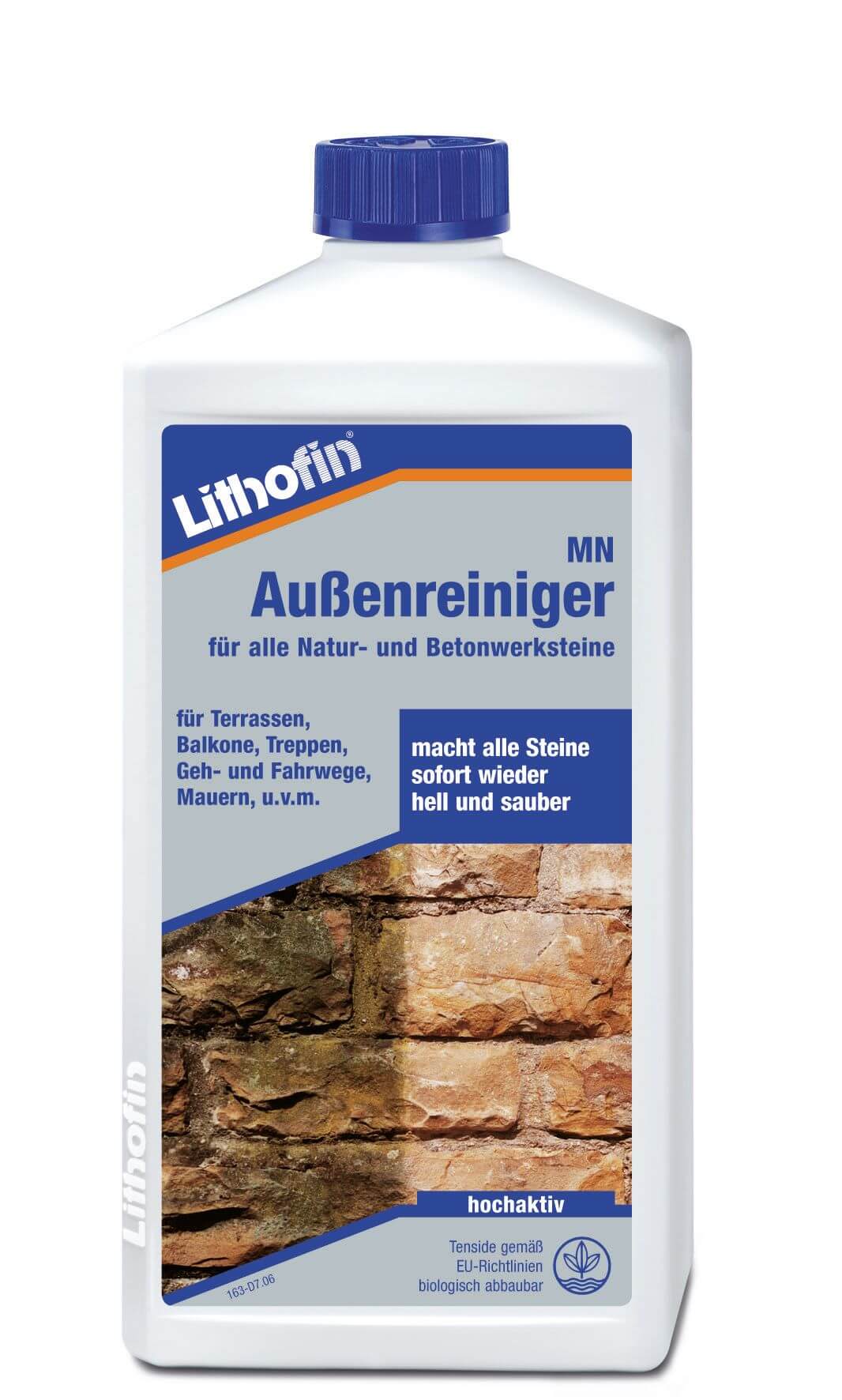 Lithofin ALLEX Grünbelagentferner 1L + MN Außenreiniger 500 ml - Gartenbaustoff