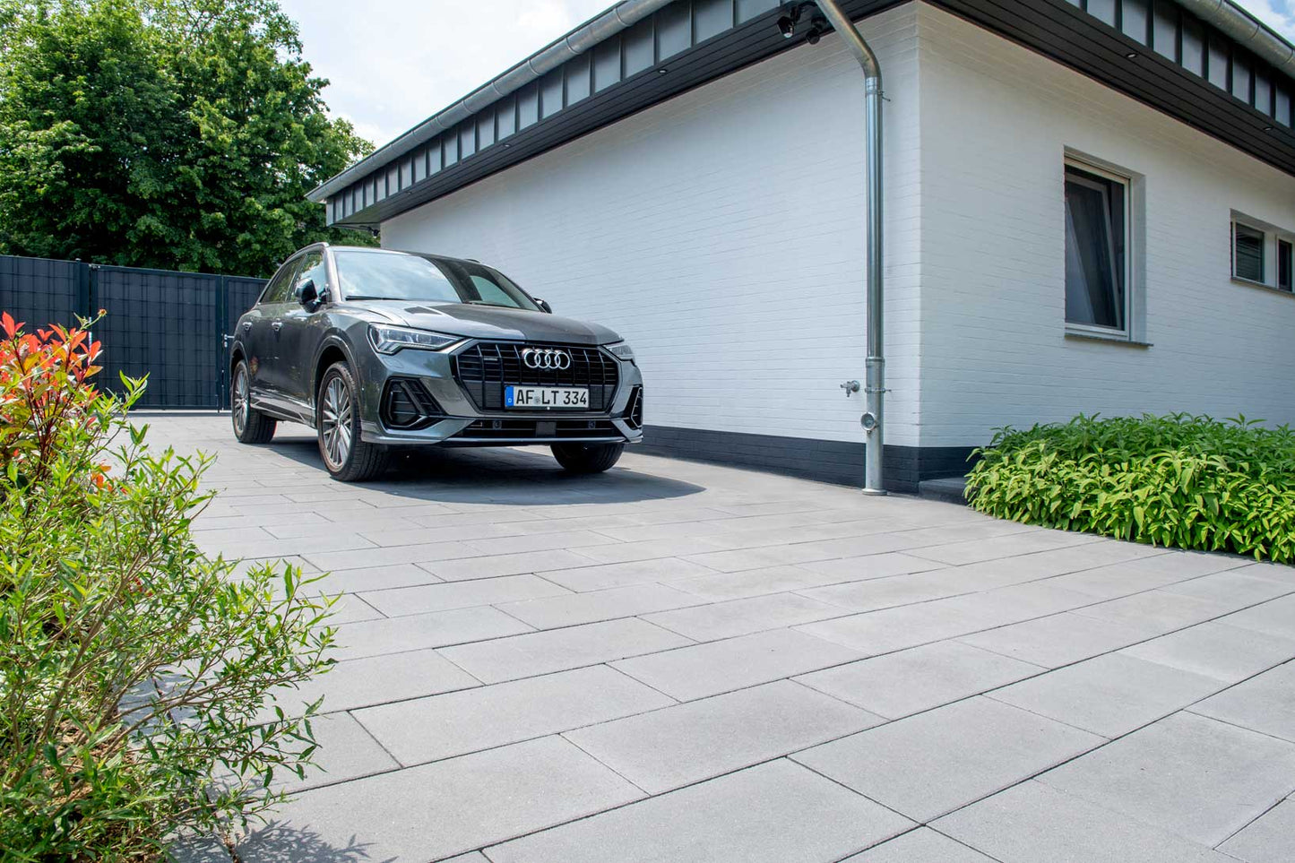Pflastersteine METTEN SPRING CUBUS® mittelgrau - Gartenbaustoff