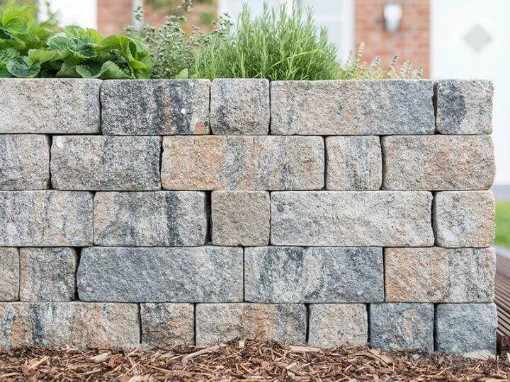 DIEPHAUS Mauersteine SIOLA-KOMBI muschelkalk - Gartenbaustoff