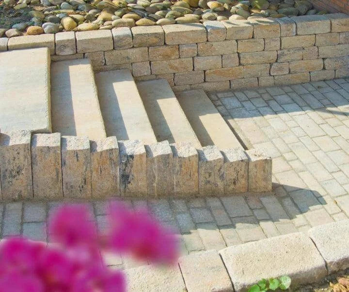 DIEPHAUS Palisaden SIOLA muschelkalk - Gartenbaustoff