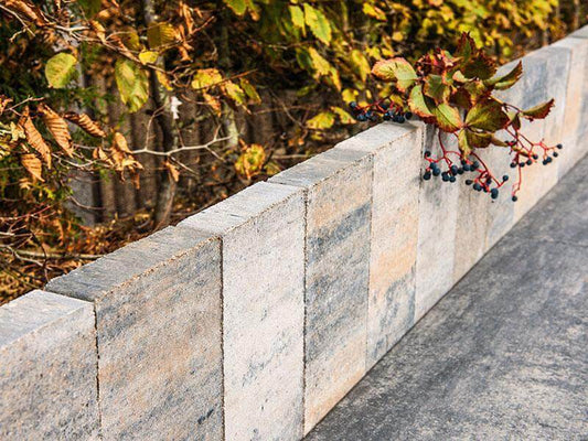 DIEPHAUS Palisaden VIA muschelkalk - Gartenbaustoff