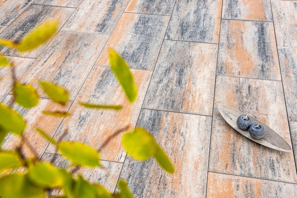 DIEPHAUS Terrassenplatte DIORA Muschelkalk - Gartenbaustoff