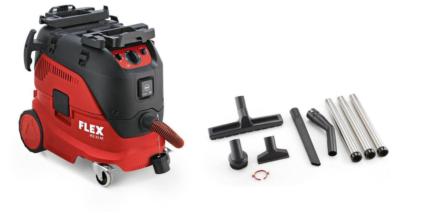 FLEX VCE 33 M AC Sicherheitssauger-Set - Gartenbaustoff