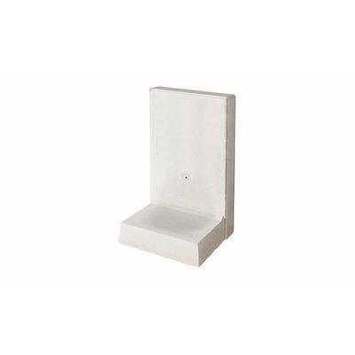 L-Steine Baubreite 49 cm Sichtbeton - Gartenbaustoff
