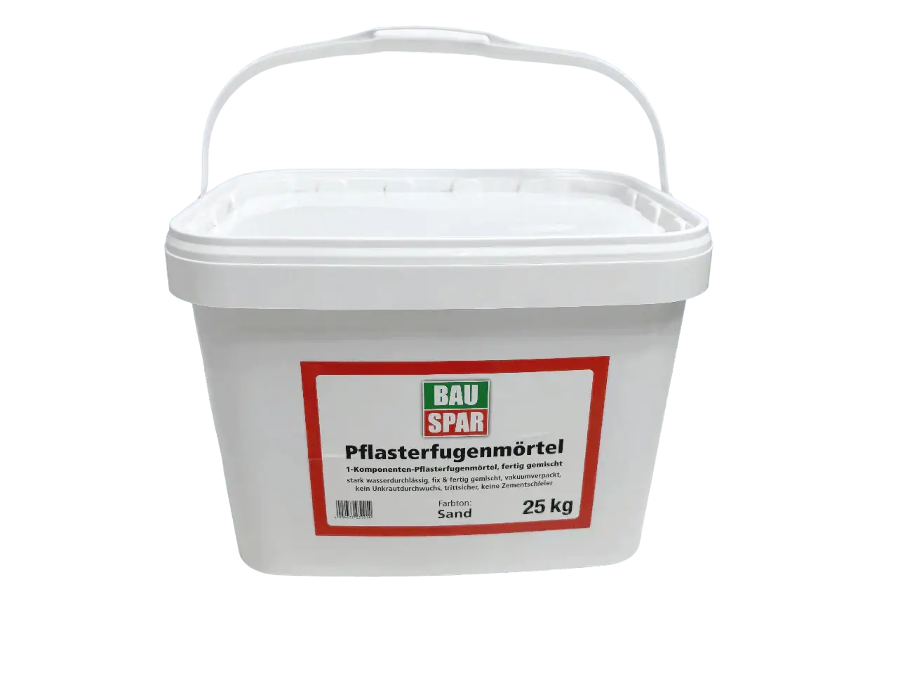 Pflasterfugenmörtel BAUSPAR 1-Komponenten 25 kg - Farbe: Sand/Natur - Gartenbaustoff