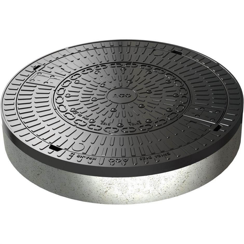 ACO SAKU Schachtabdeckung - Klasse B 125 - Gartenbaustoff