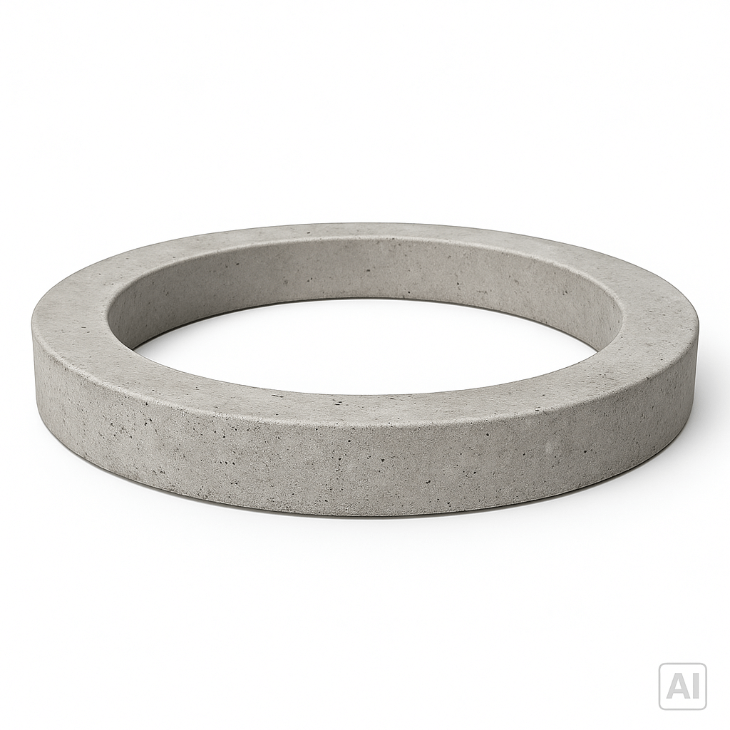 Ausgleichsring AR DIN 4034-2, DN 625 mm - Betonring zur Höhenausgleichung von Schachtbauwerken.