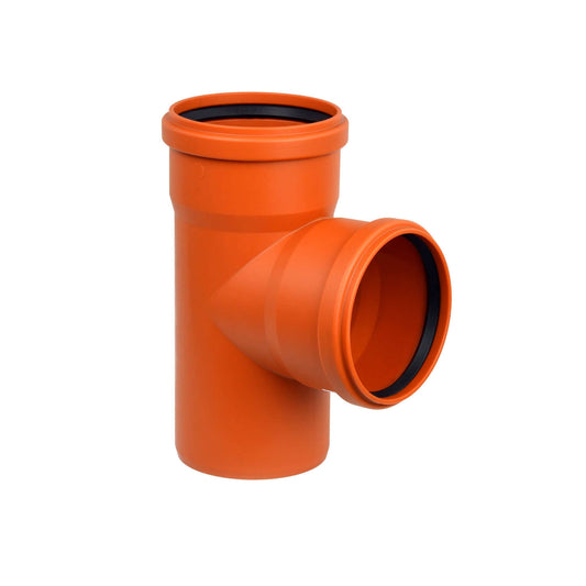 KG Abzweige PVC-U SN 8 - robustes PVC-U Abzweigformstück für erdverlegte Systeme zur Rohrverzweigung.