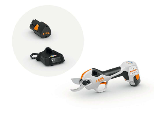 STIHL ASA 20 Set inkl. Akku AS2 und Ladegerät AL1 – Akku-Astschere mit Akku und Ladegerät für präzises Schneiden.