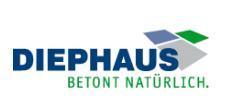 DIEPHAUS Terrassenplatte CERATIO Perlmutt - Gartenbaustoff - Terrassenplatte - 60x60x4 cm - 