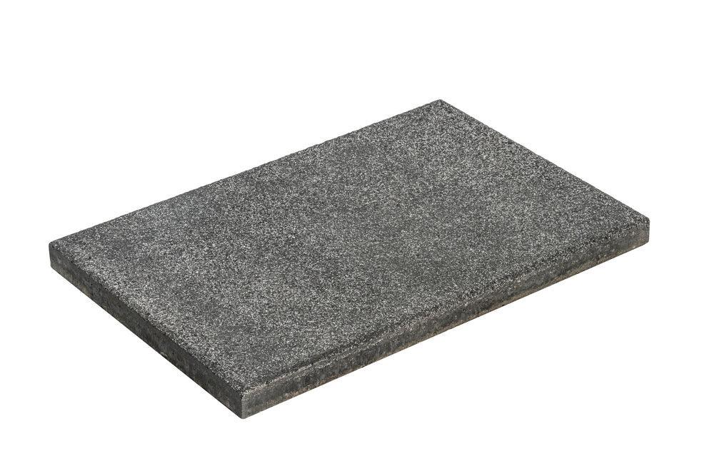 DIEPHAUS Terrassenplatte RUSTO Basalt - Gartenbaustoff - Terrassenplatte - 60x40x4 cm - 