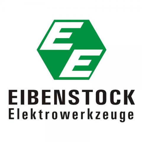 EIBENSTOCK Mörtelrührer MG 120 - Logo von EIBENSTOCK Elektrowerkzeuge in grün und schwarz.