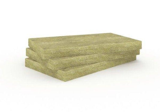 Rockwool Termarock 40, Feuerschutzplatte 1000x625 mm - Gartenbaustoff - Fassadendämmung - 80 mm - Paket á 3,75 M² - 